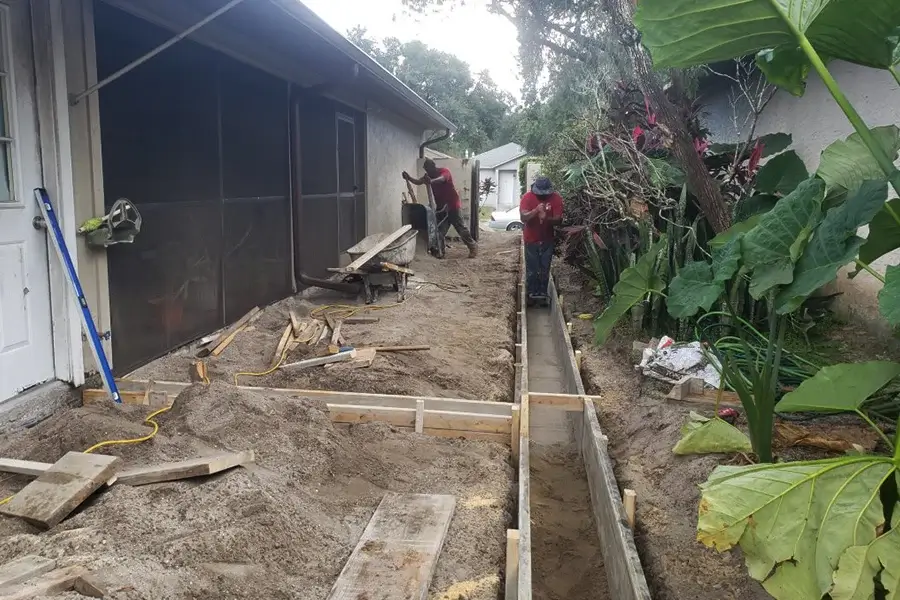 Foundation Repair in W Hickory St